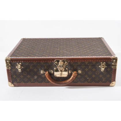 Sold at Auction: LOUIS VUITTON Alzer suitcase in monogram canvas